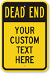 DEAD END SIGN