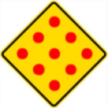 TRAFFIC ROAD CAUTION SIGNAGE